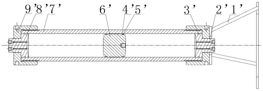 Experimental device for high temperature and high pressure anti-corrosion reaction