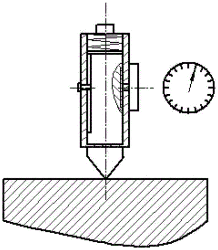 Device for fast marking and display, numerical control machine tool and fast marking method