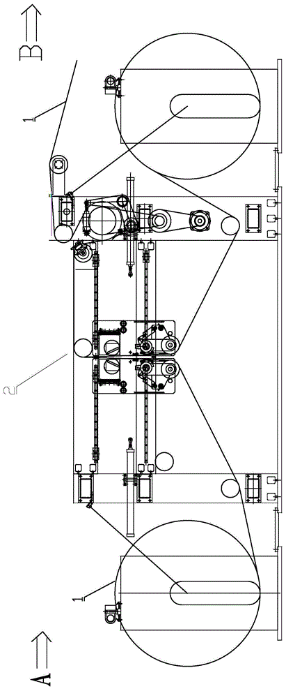 LED UV cold light source full-gravure solvent-free printing technological method