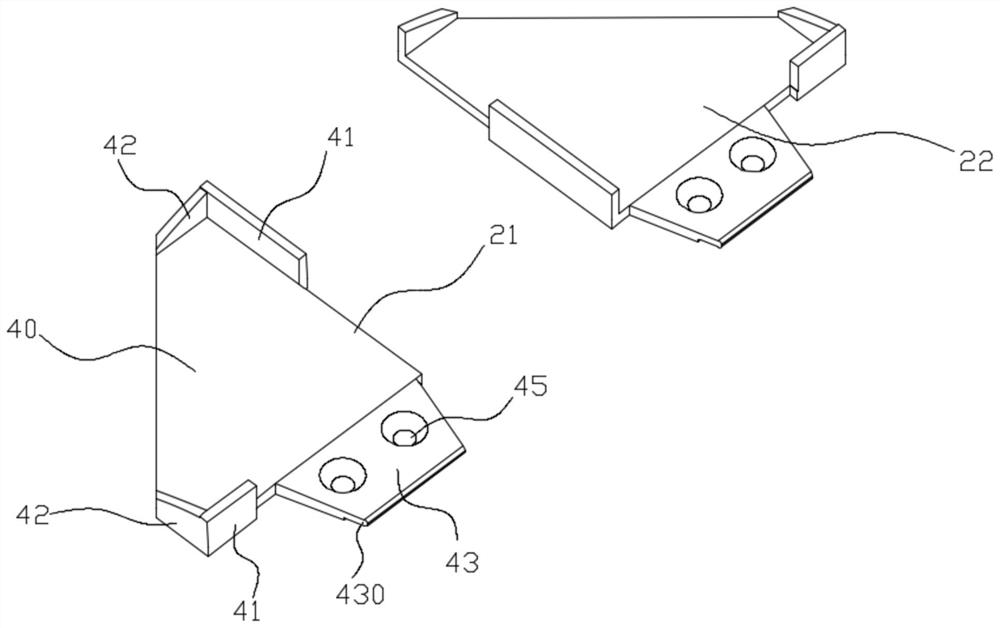 Floor splicing and fixing structure and mounting method thereof