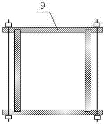 A device and method for preparing double-porosity transparent gas-bearing rock mass