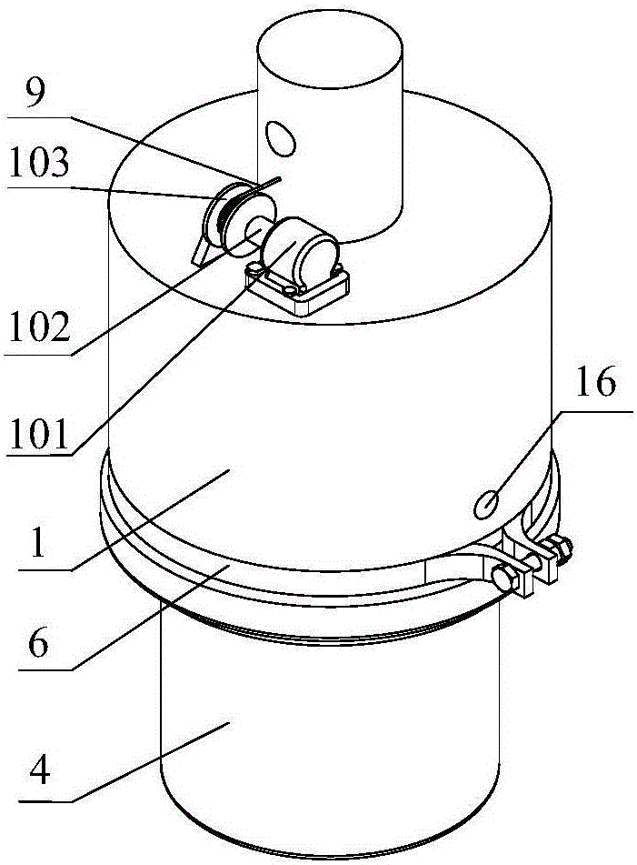 Negative-pressure auxiliary rod cluster-provided self-adaptive robot hand device