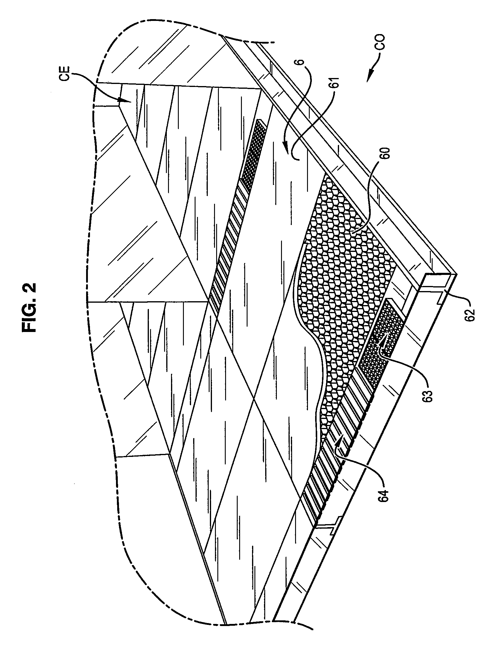 Passenger ship with outer passageways provided with ventilation means