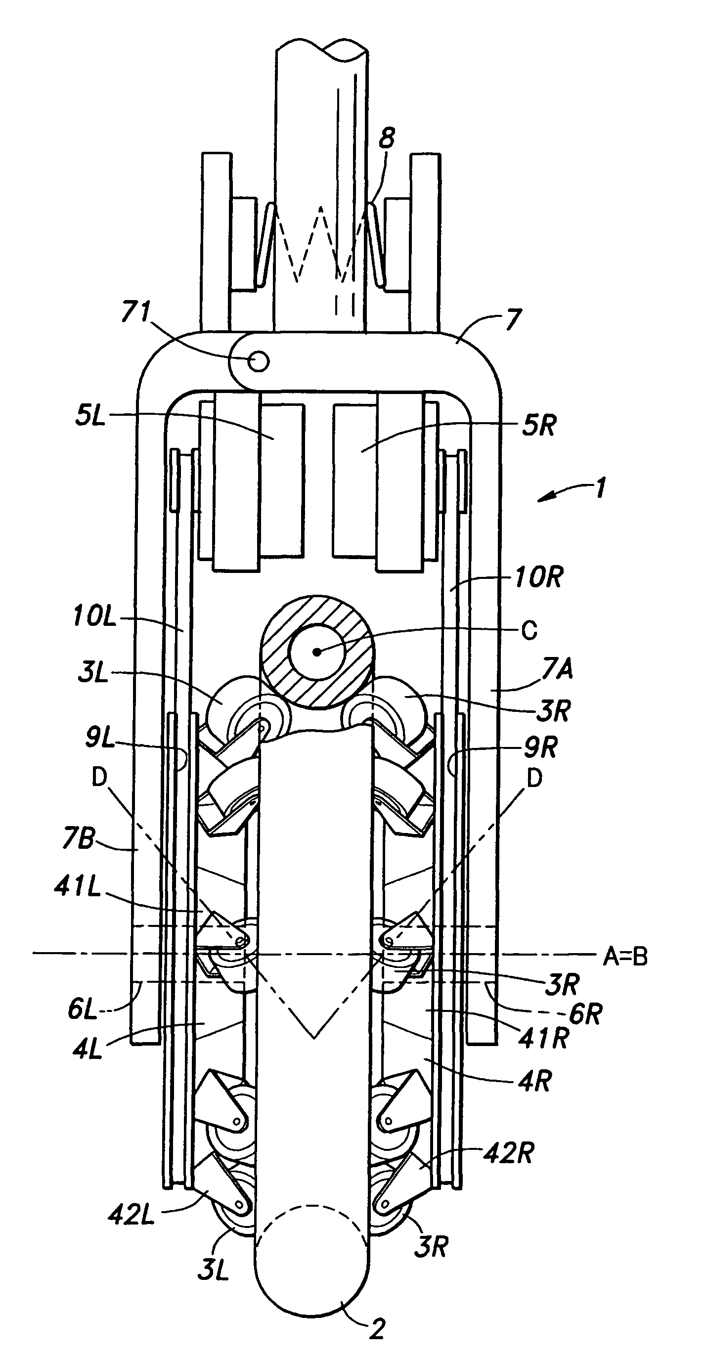 Omni-directional drive device and omni-directional vehicle using the same