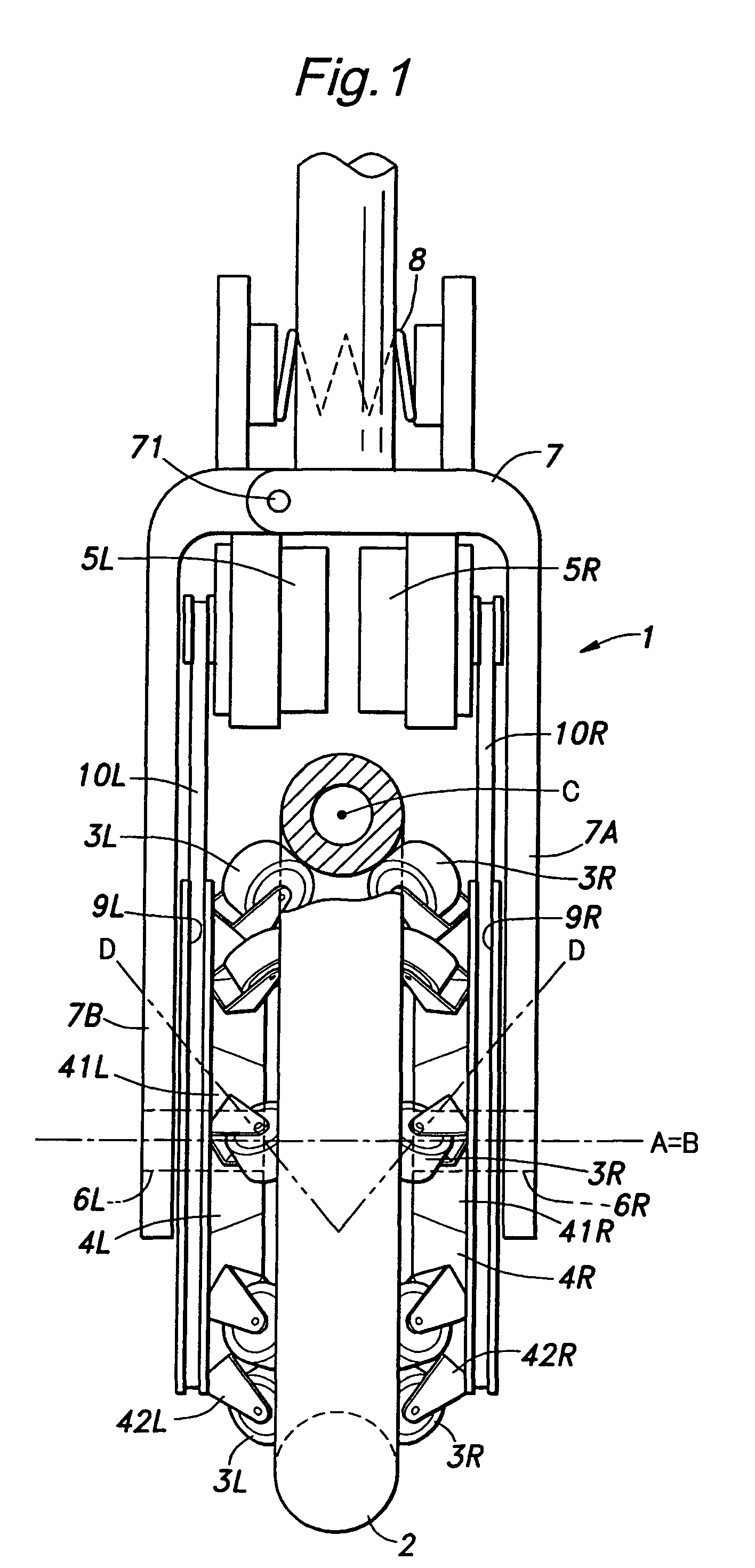 Omni-directional drive device and omni-directional vehicle using the same