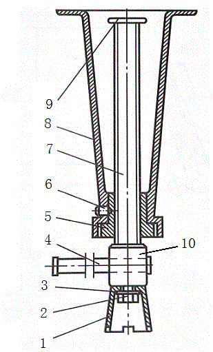 Gear machining and fixing tool