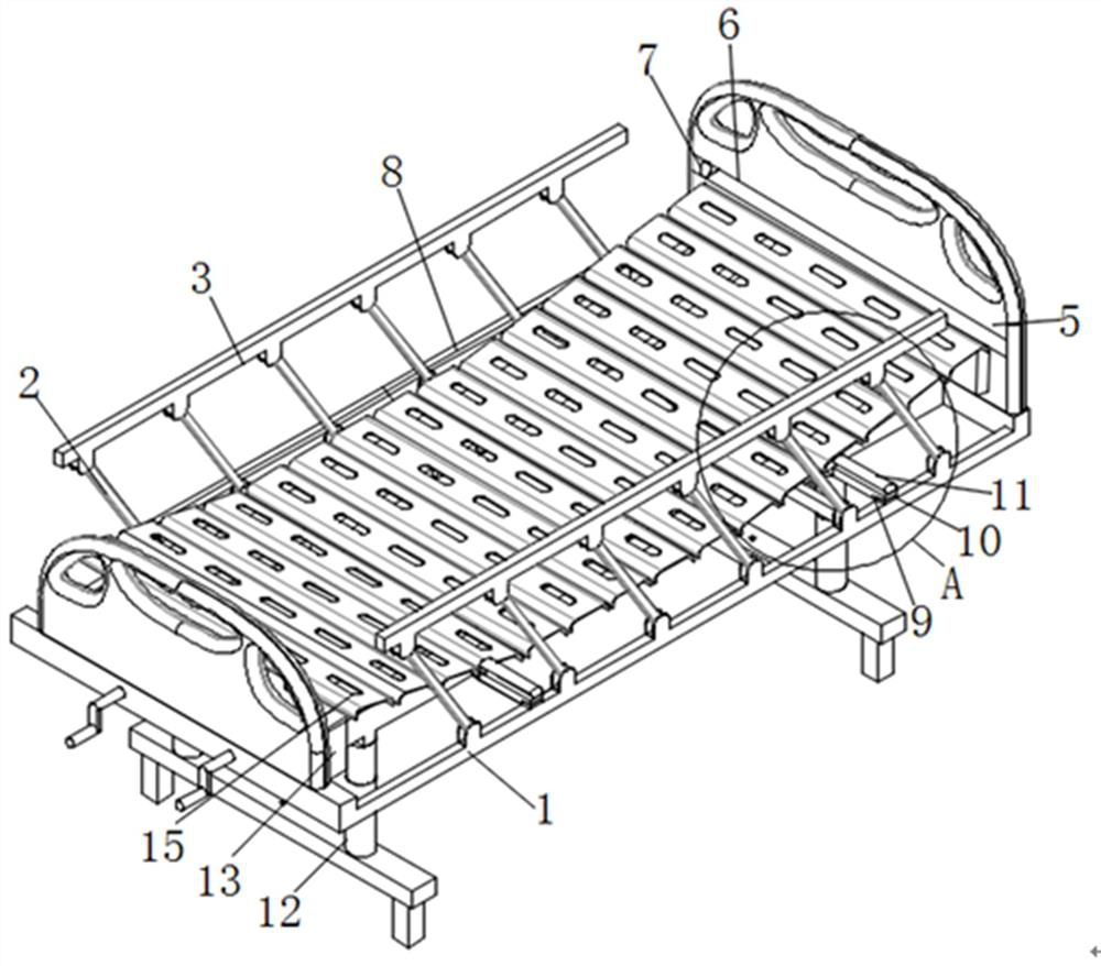 Auxiliary transfer device for medical bed and using method thereof