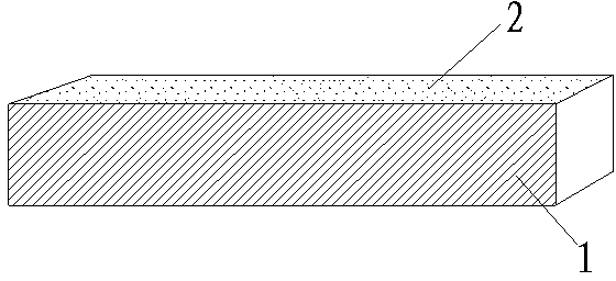 Two-component modified heavy-duty-anticorrosion epoxy mortar coating for super-thick membranization construction, and preparation method thereof