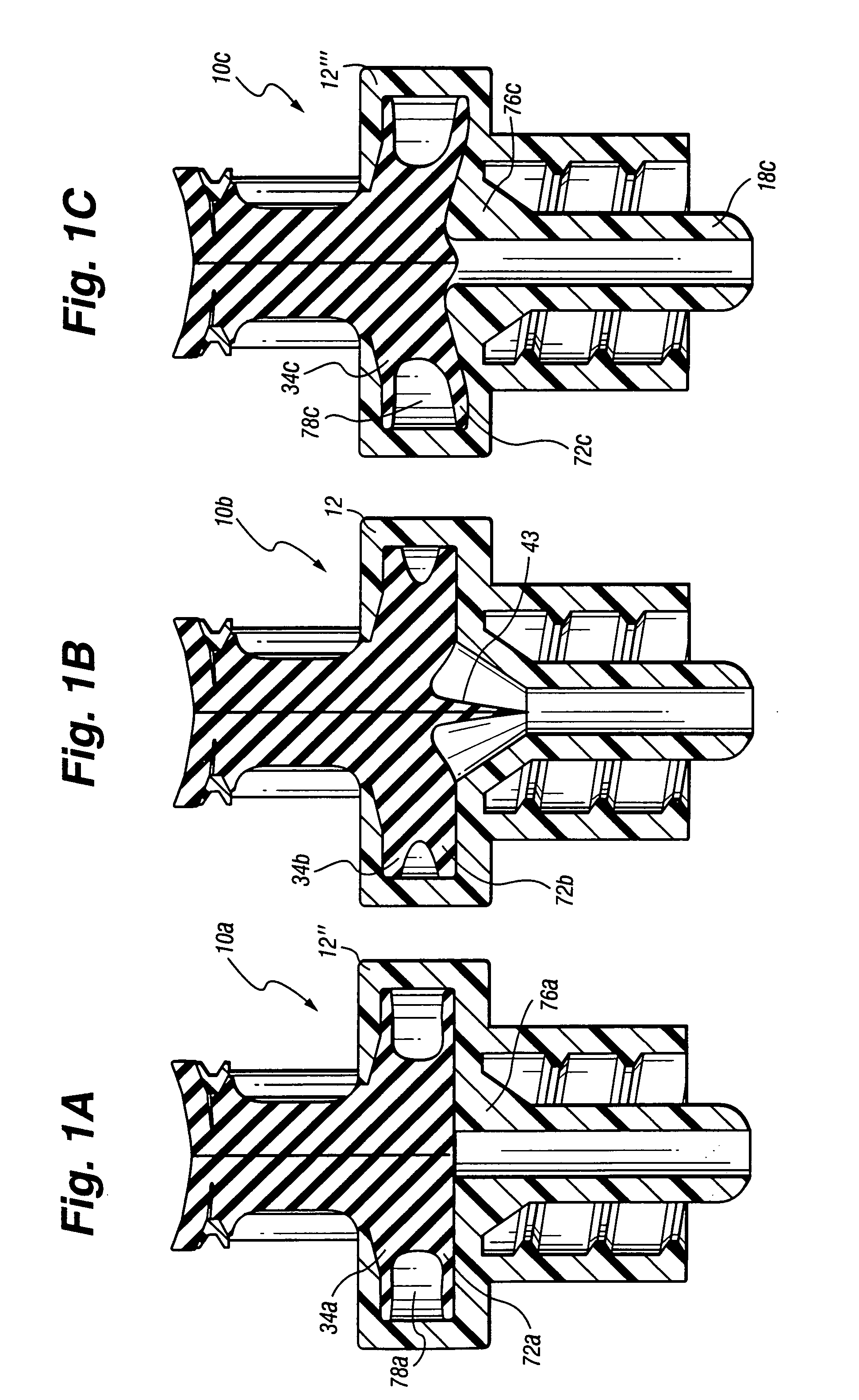 Self sealing luer receiving stopcock