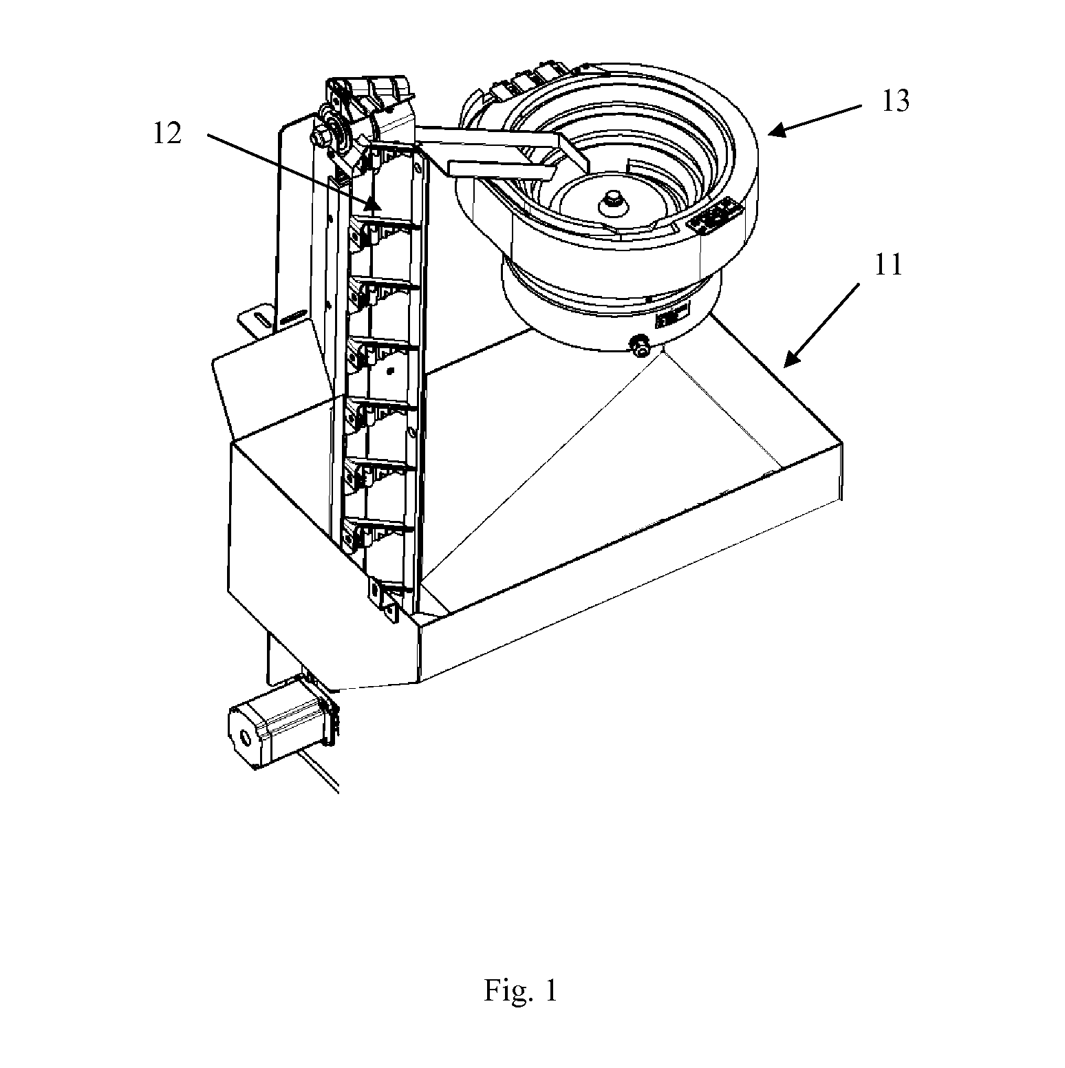 Device for transportation, separation and orientation of cuvettes