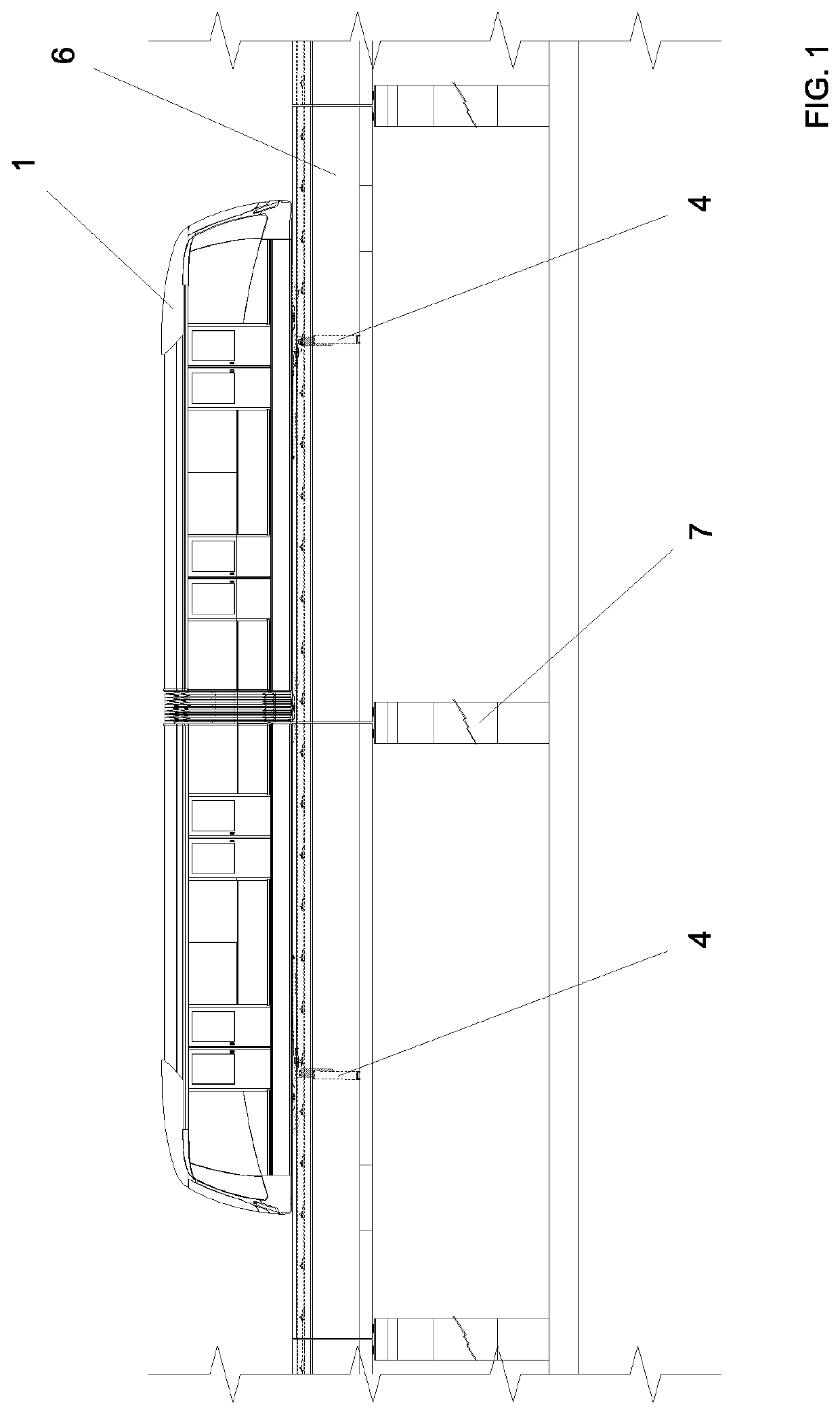 Pneumatic propulsion system for high capacity transport of passengers and/or cargo