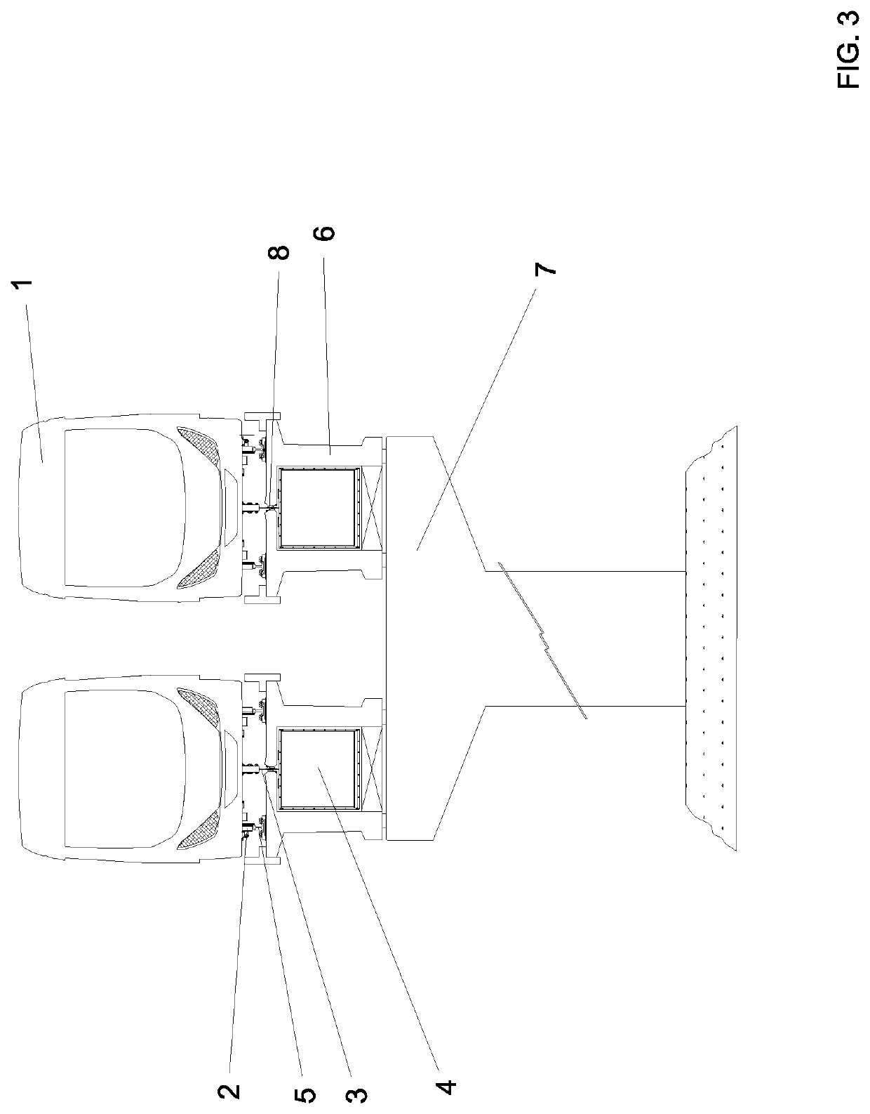 Pneumatic propulsion system for high capacity transport of passengers and/or cargo