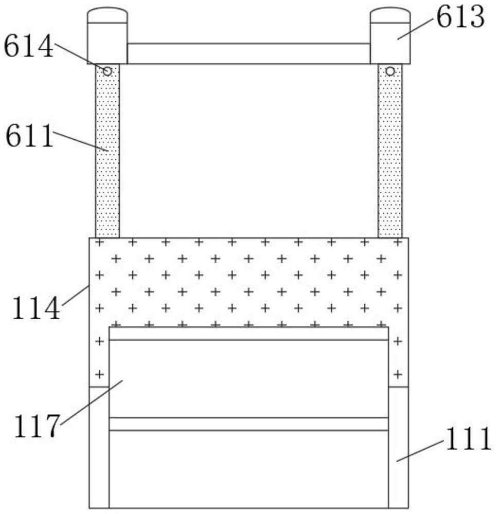 Brain treatment rehabilitation device with auxiliary massage function for medical recovery