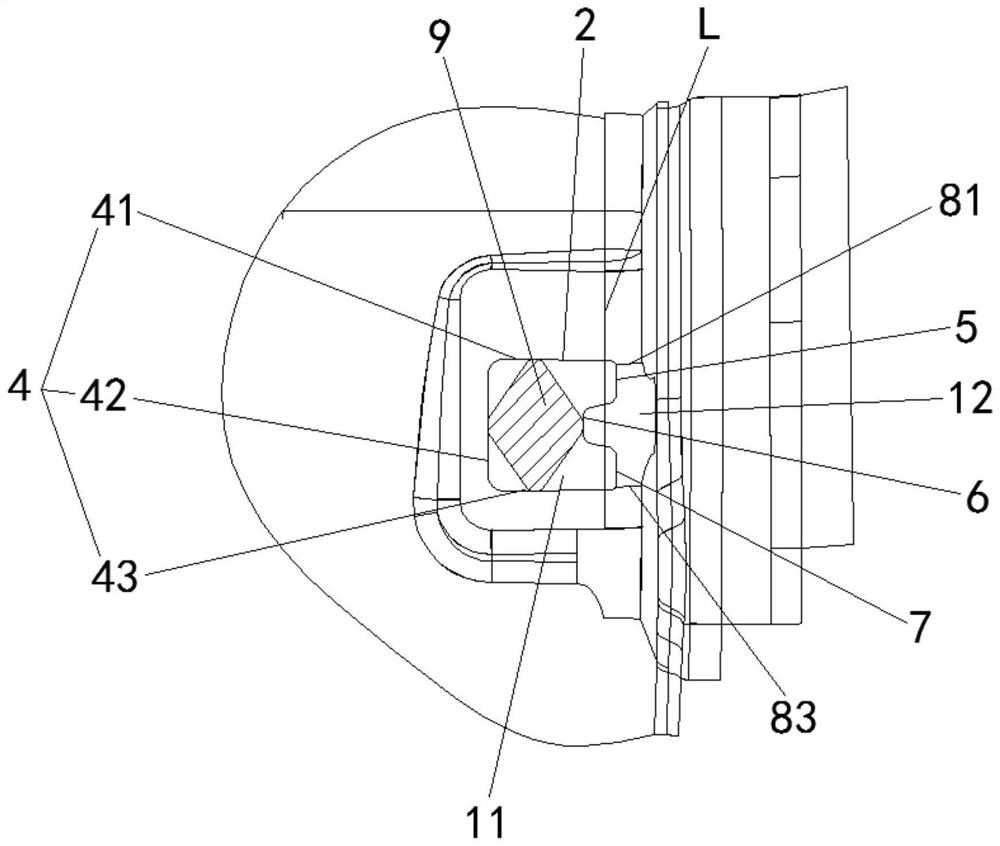 A kind of 7-shaped hole processing method