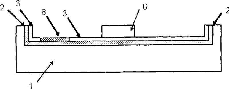 Substrate for mounting light-emitting element and light-emitting device employing the substrate