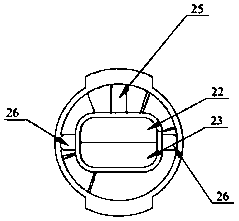 Split type multi-needle-tube injection device