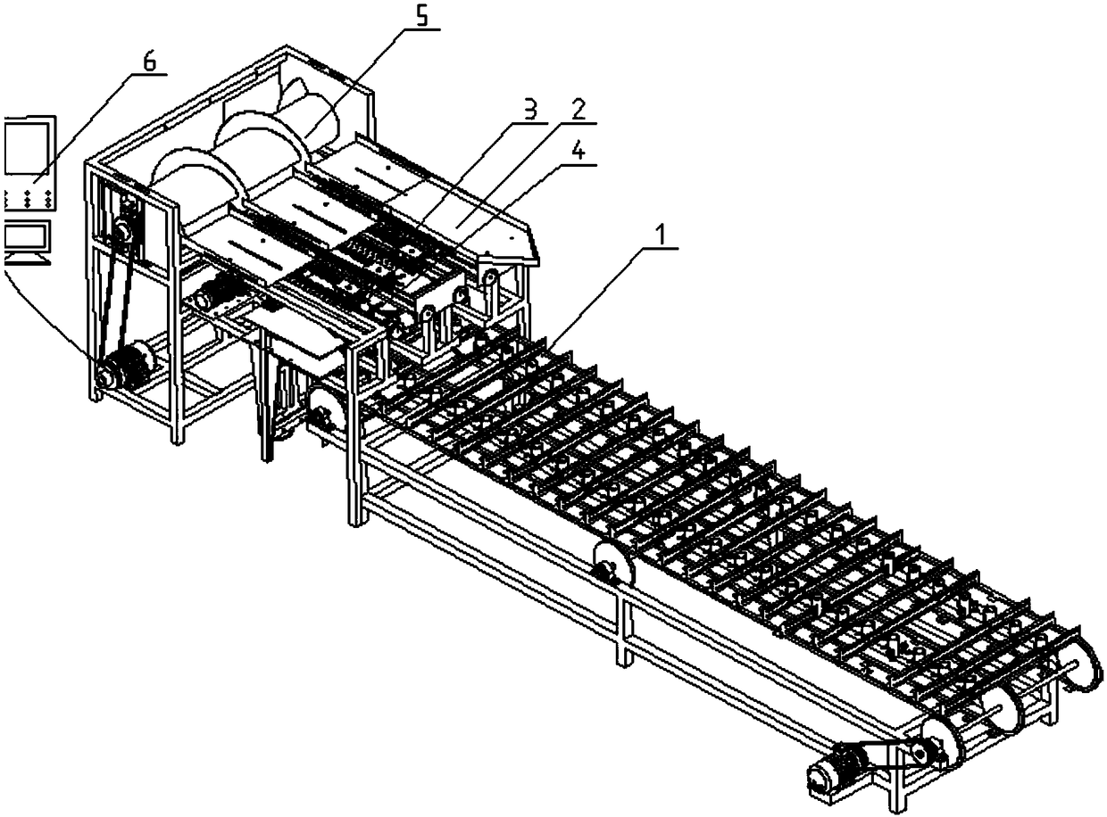 Multifunctional test bench for plucking chain type sunflower header test