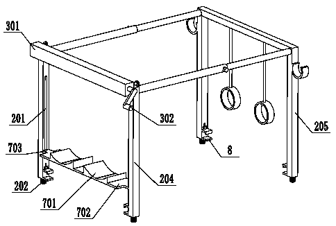 Orthopedics multifunctional hanging frame