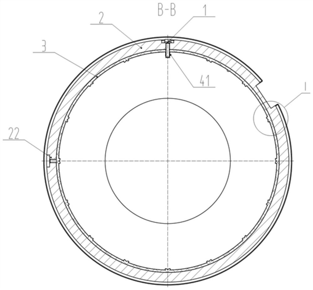 Magnetic suspension bearing stator, magnetic suspension bearing and compressor