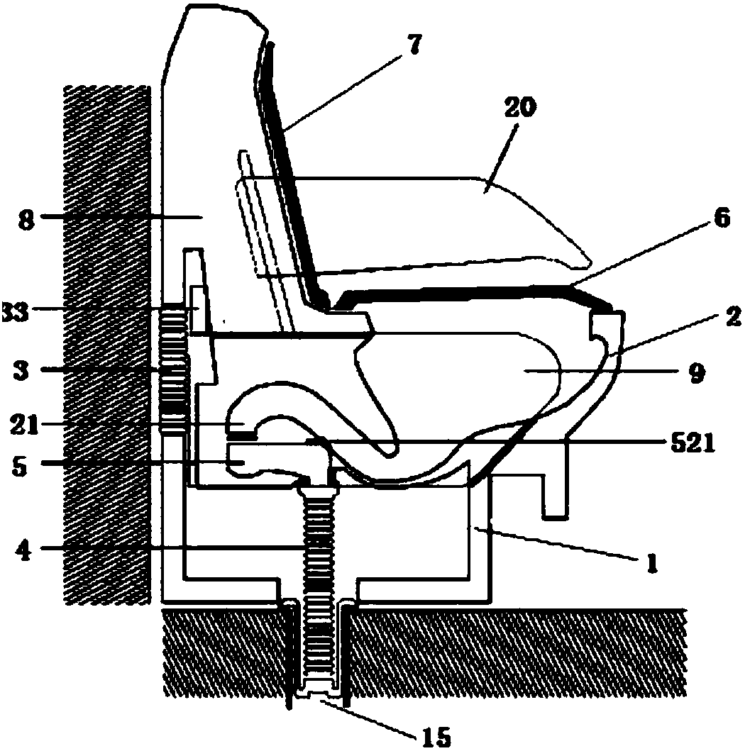 Intelligent sofa closestool