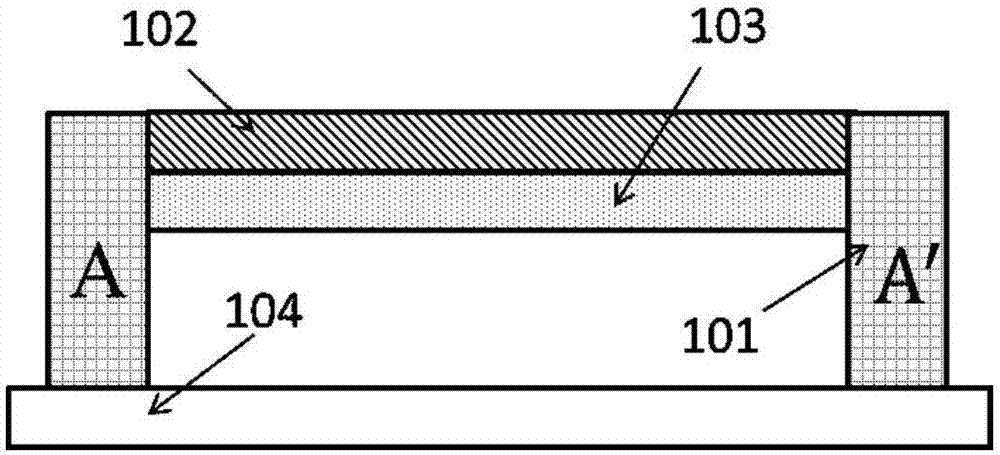 Method and device for measuring mechanical parameters of double-end-fixed support beam based on resonant frequency