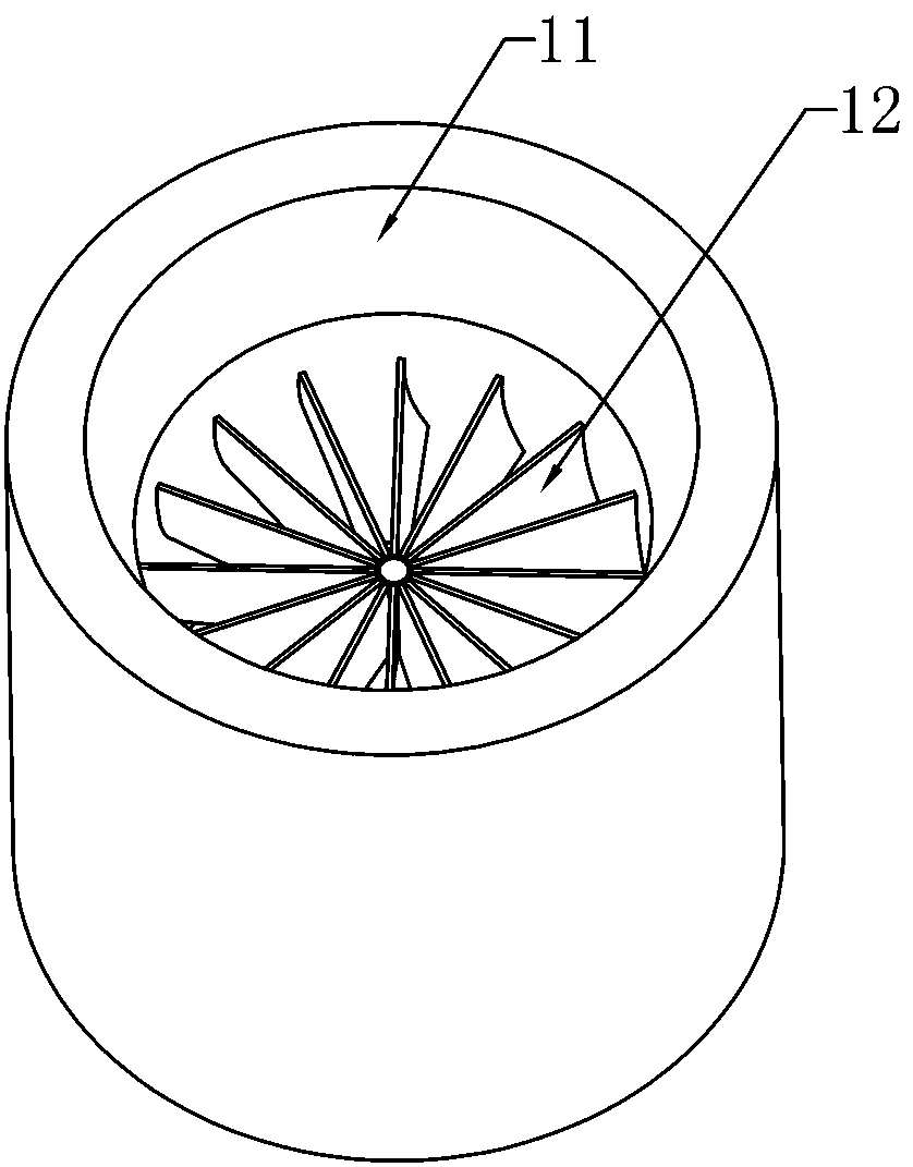 Vortex drainage type large pool floating object clearing device based on cloud picture