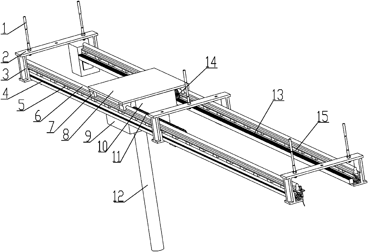 Network computer room circulating mobile monitoring device