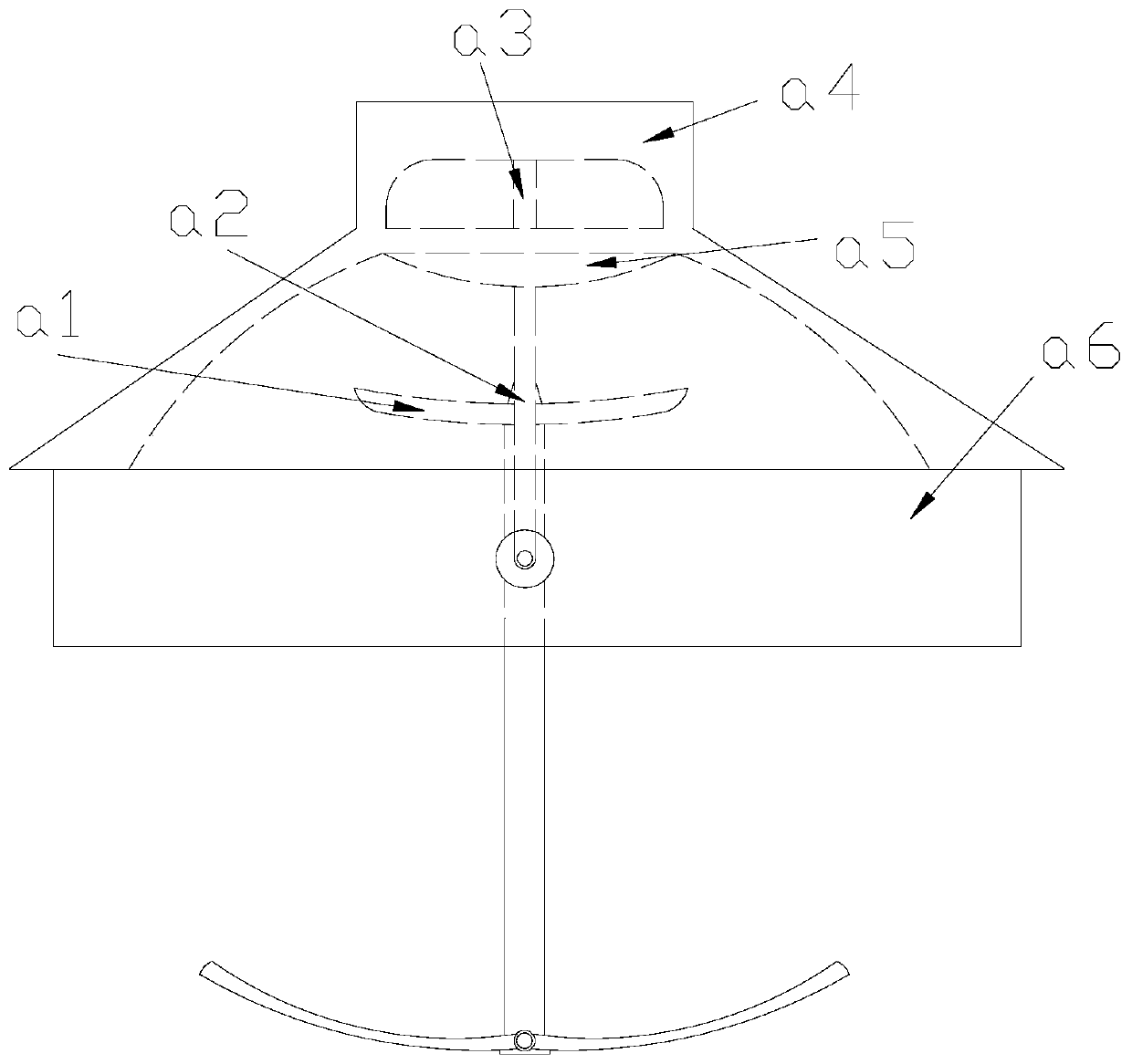 Breeding solid waste treatment device