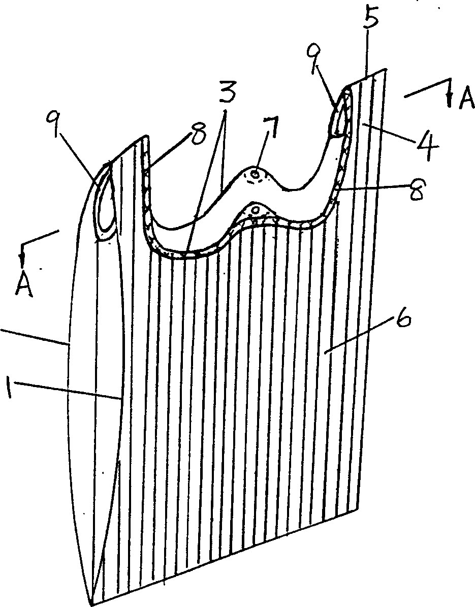 Environmental-protection bag of paper