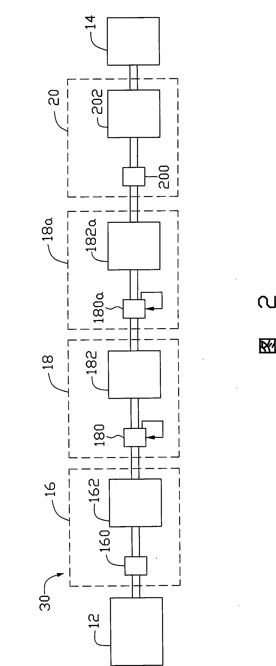 Ink cartridge negative pressure control device and ink supply system using the same