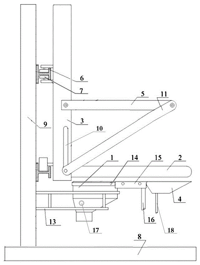 Wall-mounted type or pseudo wall-mounted type closestool with two separated pools