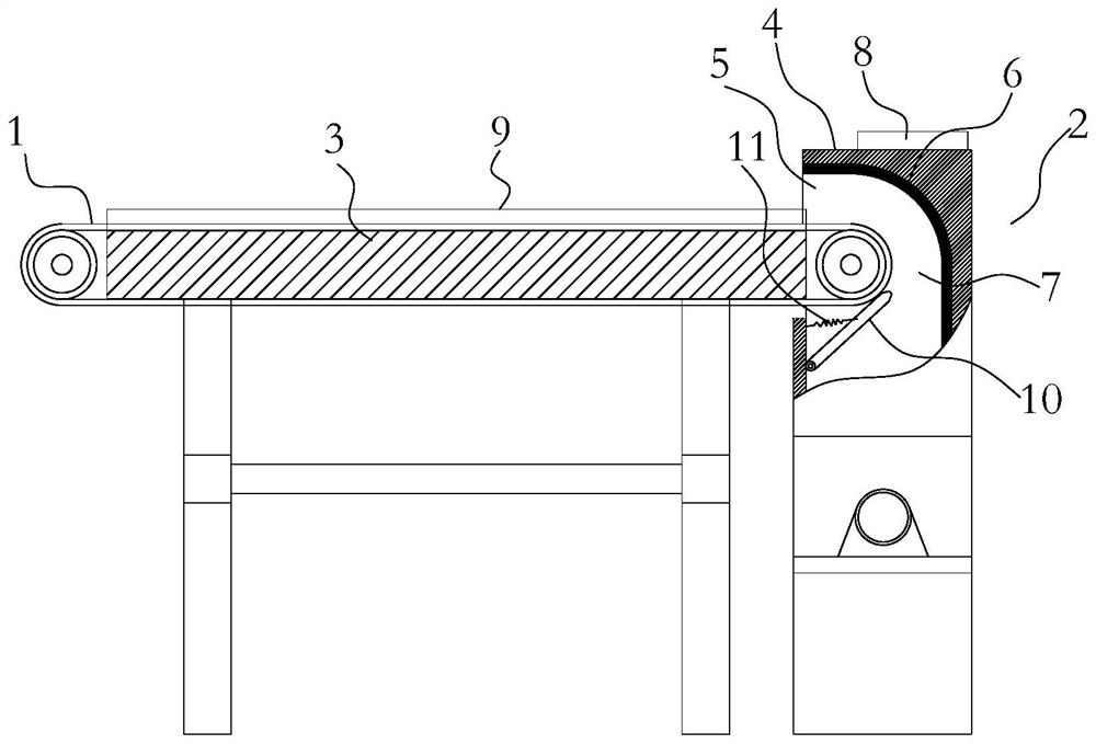 Scrap collecting device for machining and using method thereof