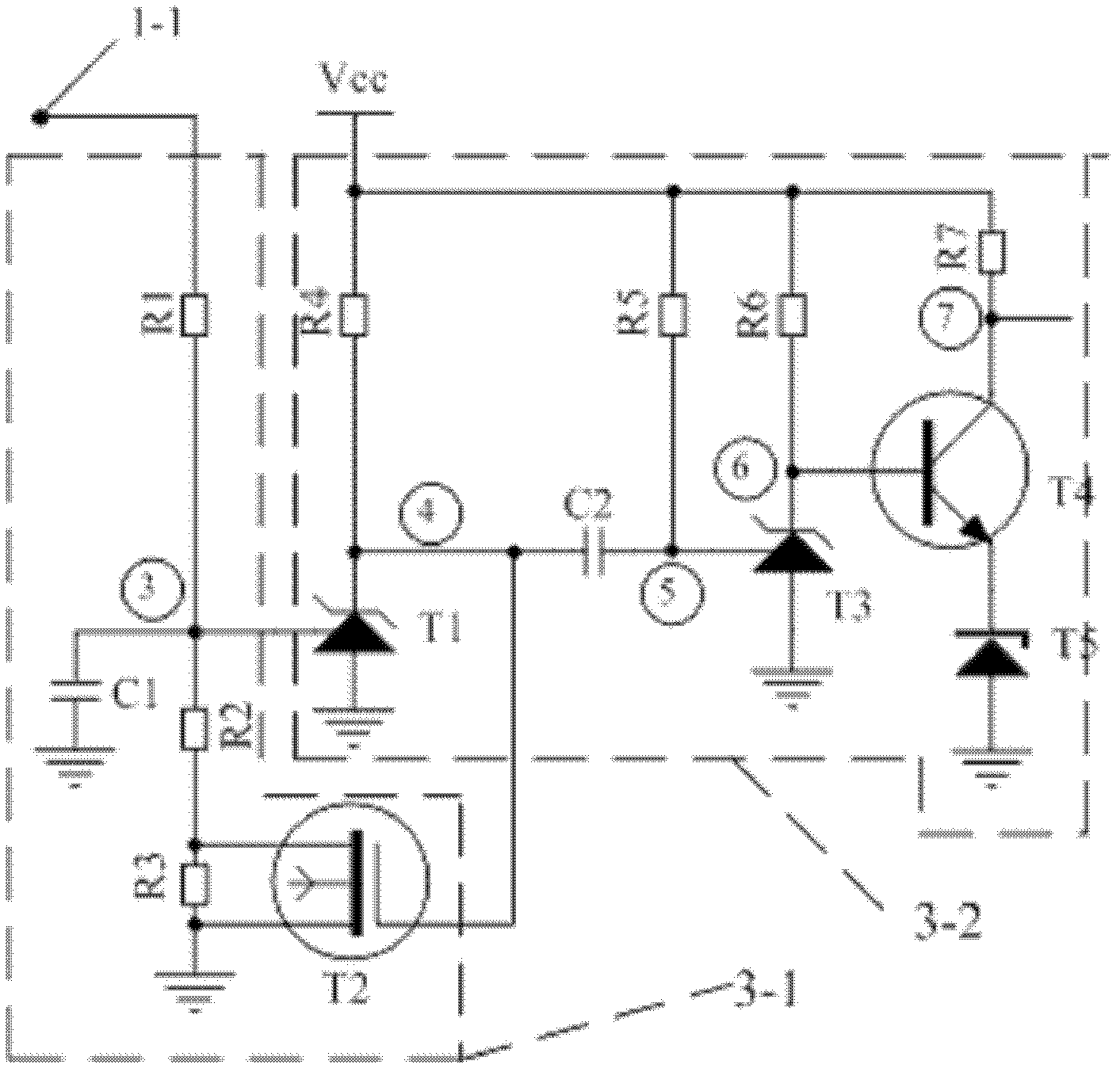 Method for realizing serial connection work of direct current shunt tripping device and direct current middle relay