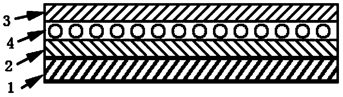 Inkjet printing method of ultra-thin thin fabric and inkjet printing combination layer thereof