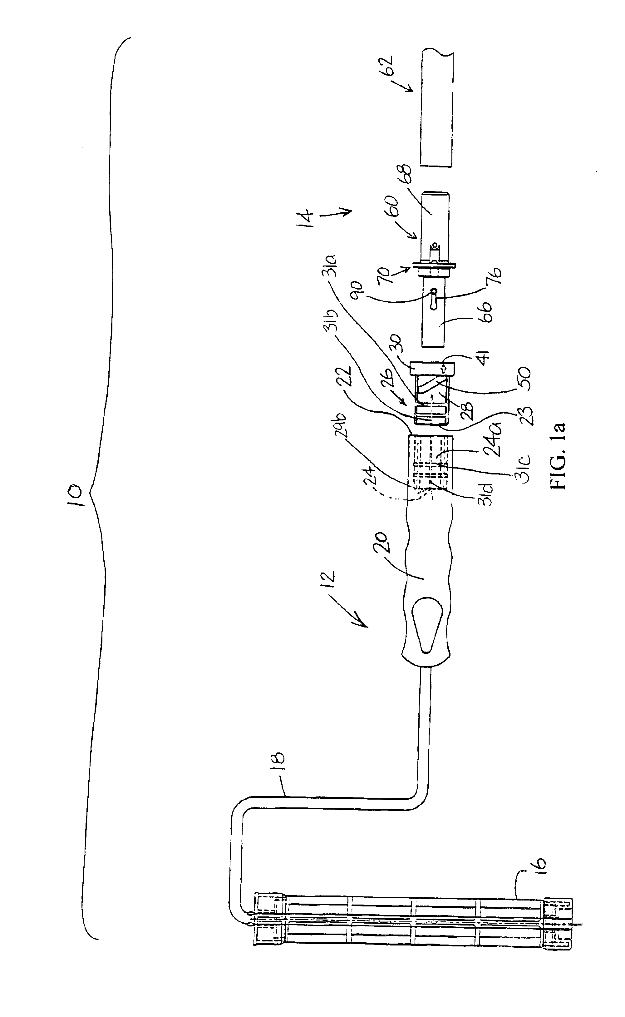 Tool extension assembly with quick release lock mechanism