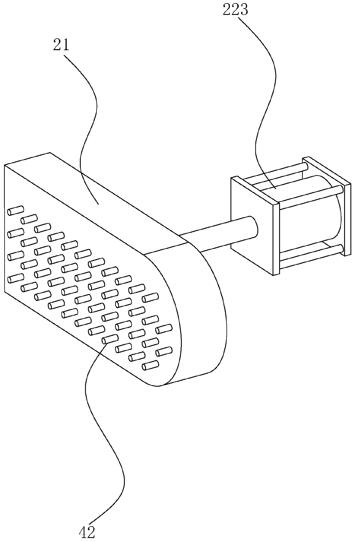 Wheat straw pulverizer and feed processing method