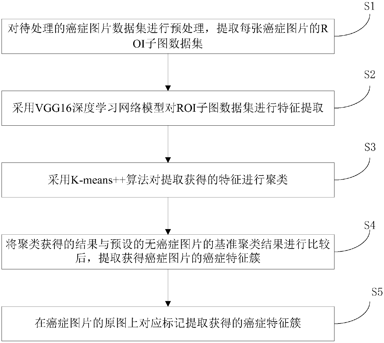 Thyroid cancer ultrasonic image automatic labeling method and system