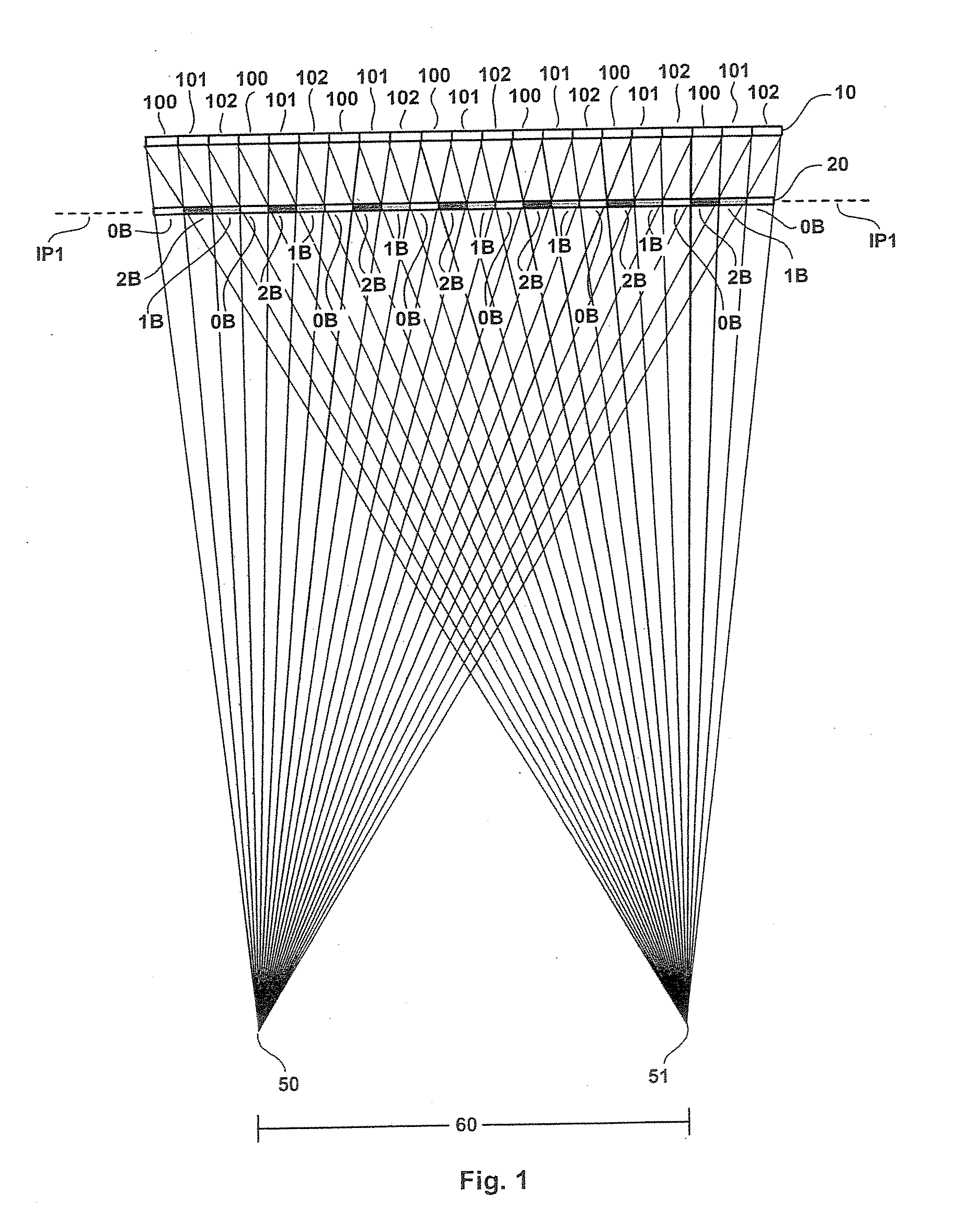 Stereoscopic imaging apparatus incorporating a parallax barrier