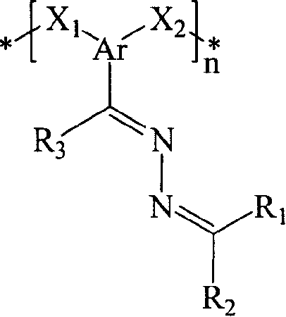 Poly(azine)-based charge transport materials