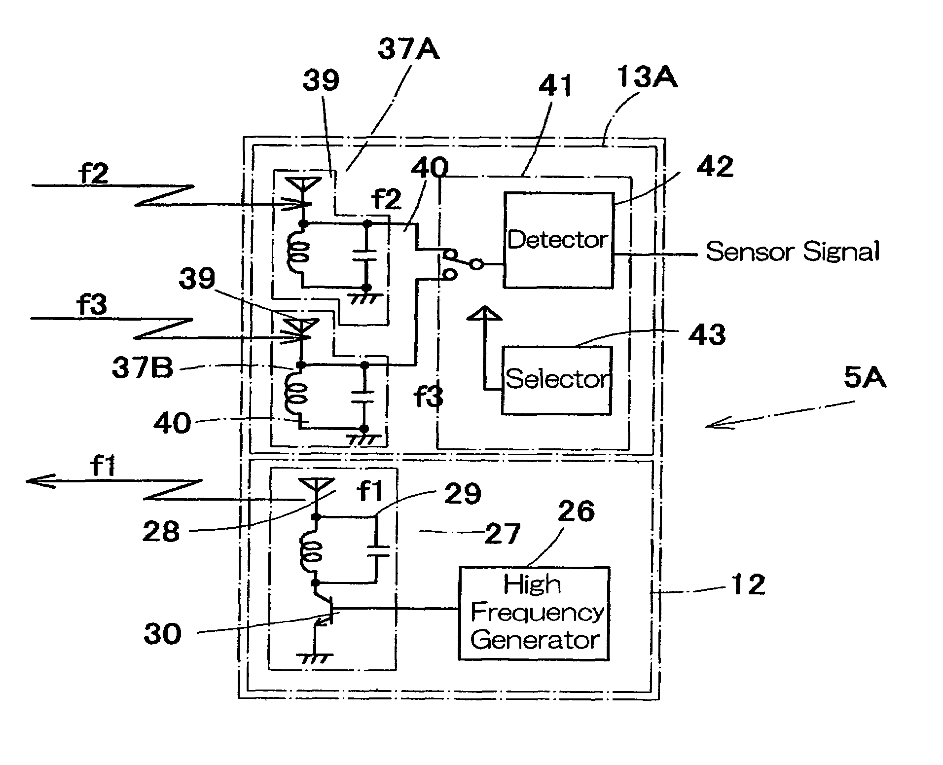 Wireless sensor system and bearing assembly equipped with the same