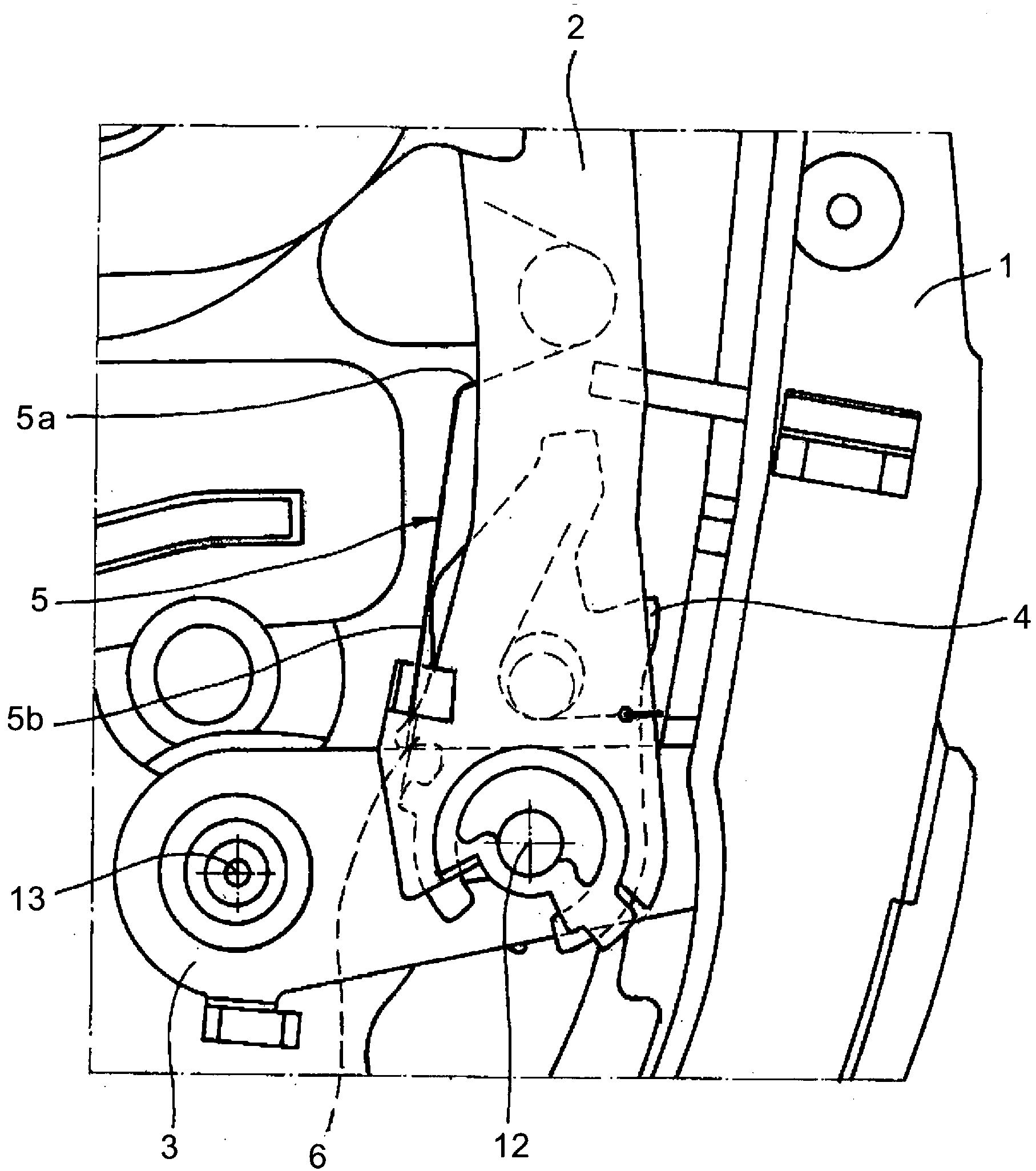 Motor vehicle door latch