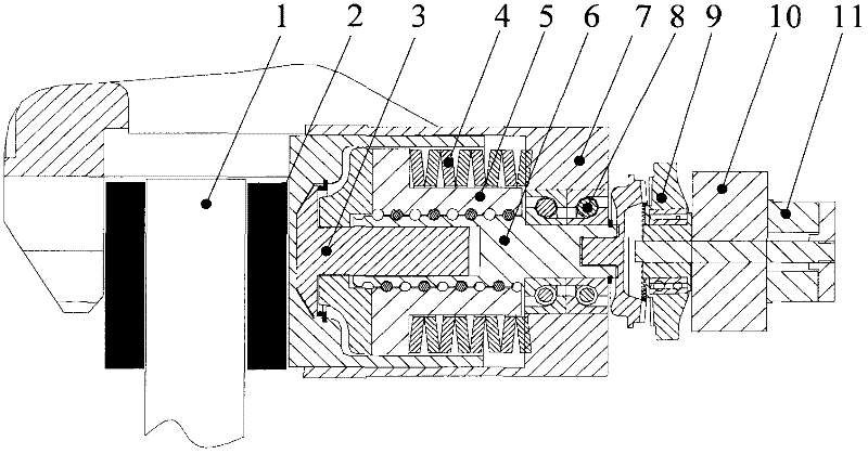 Electronic mechanical brake and automobile