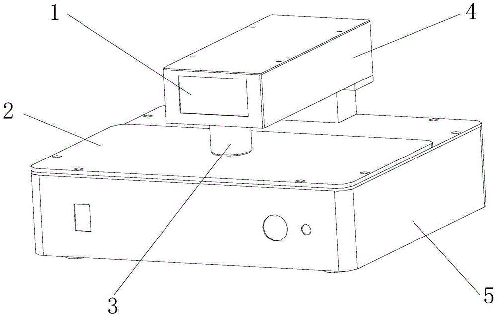 Semiconductor material parameter tester and test method based on surface photovoltage method