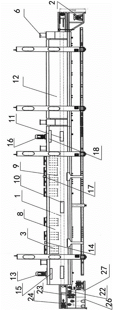 A far-infrared temperature-controlled meat jerky oven with automatic cleaning function