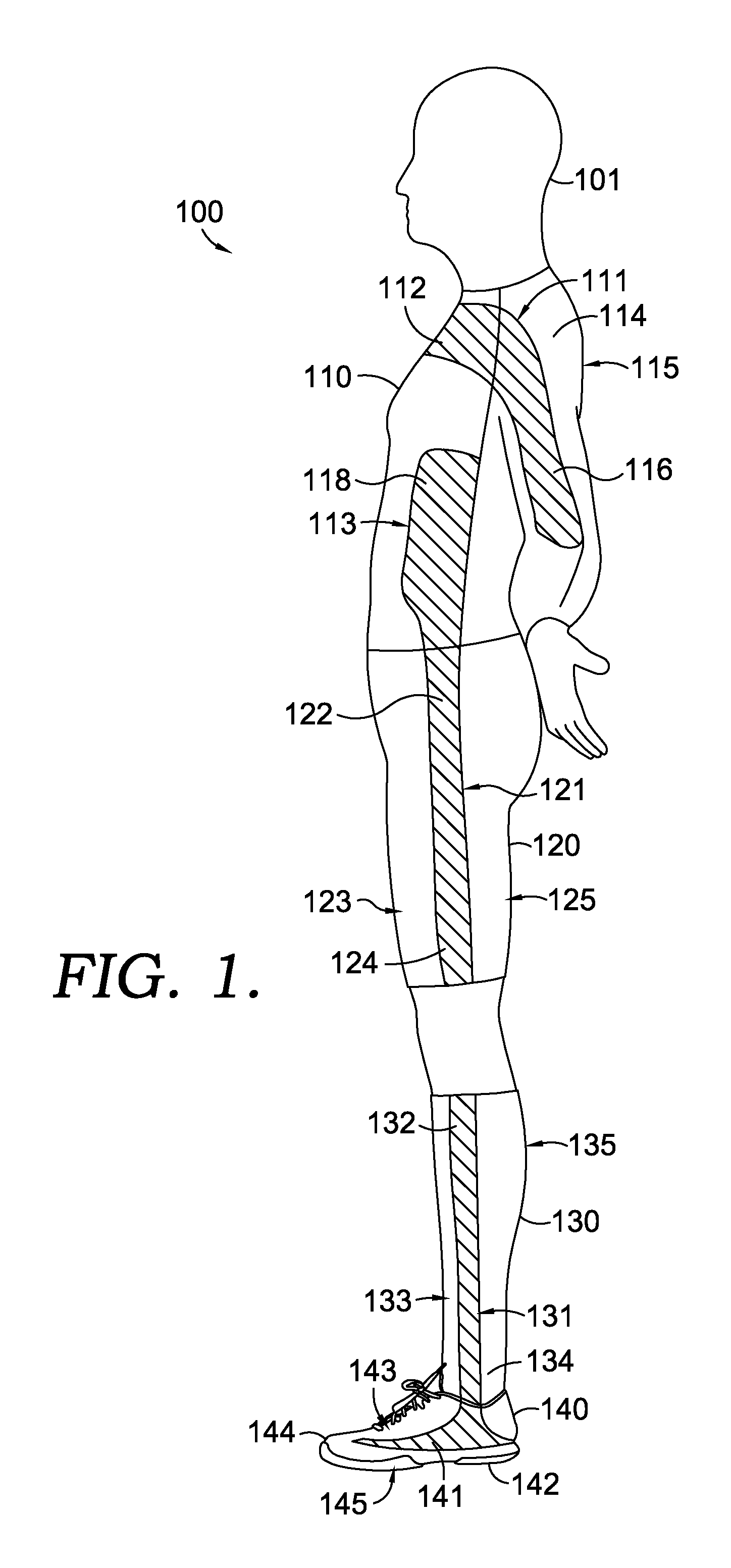 Sports Garments With Enhanced Visual And/Or Moisture Management Properties