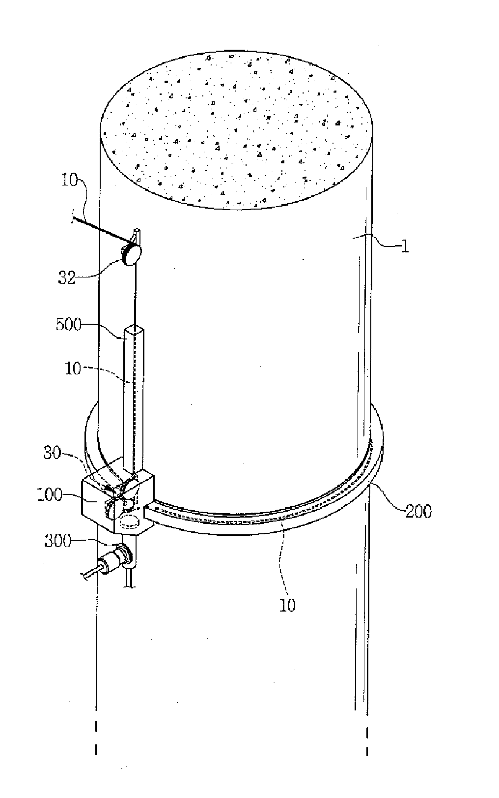 Environmentally-friendly cutting apparatus using a wire saw, and cutting method using same