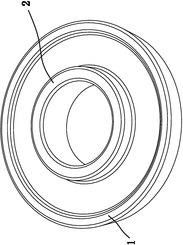 O-shaped seal ring for automobile fuel pump and manufacturing process of O-shaped seal ring