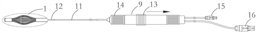 A heart pulse multipolar ablation catheter