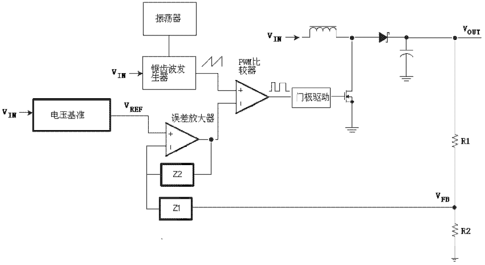 Voltage-adjustable direct current voltage stabilizing power supply