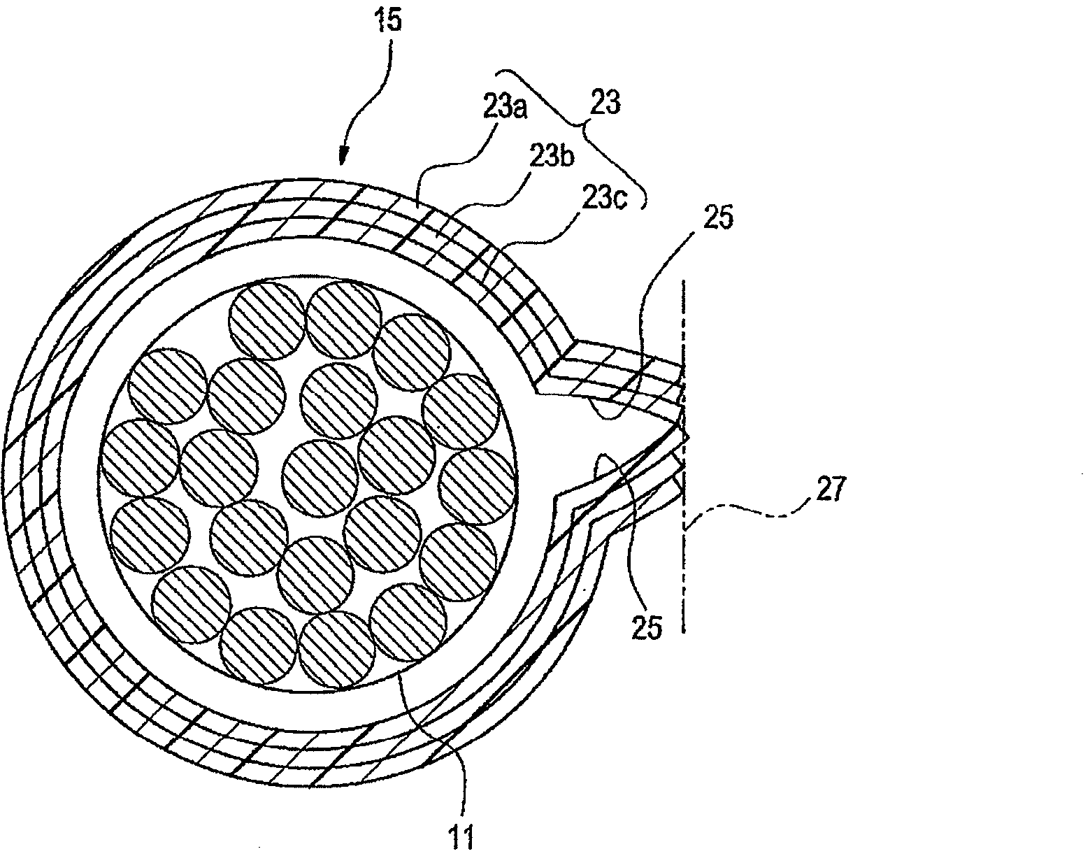 Wire-harness protection structure